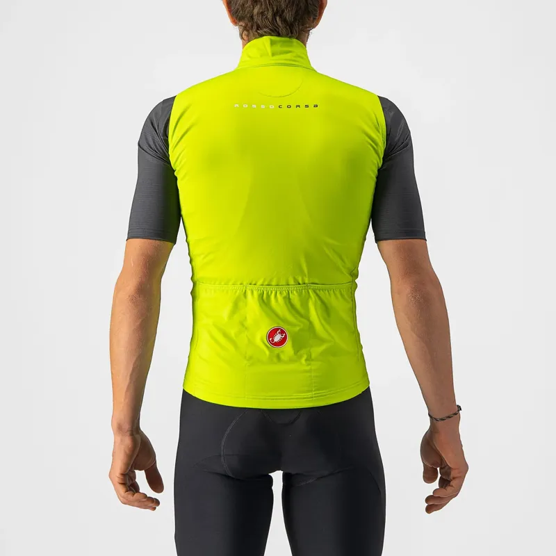 Castelli Pro Thermal Mid Men's Vest - Electric Lime-1