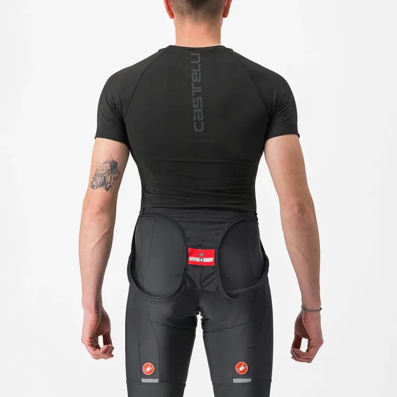 Castelli Core Seamless Men's Short Sleeve Base Layer - Black-1