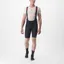 Castelli Premio Black Men's Bib Shorts - Black/White
