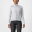 Castelli Sfida 2 Women's Long Sleeve Jersey - Silver Grey/White