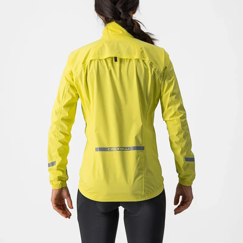 Castelli Emergency 2 Women's Rain Jacket - Brilliant Yellow-1
