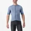 Castelli Entrata VI Men's Short Sleeve Jersey - Steel Blue/Dark Blue