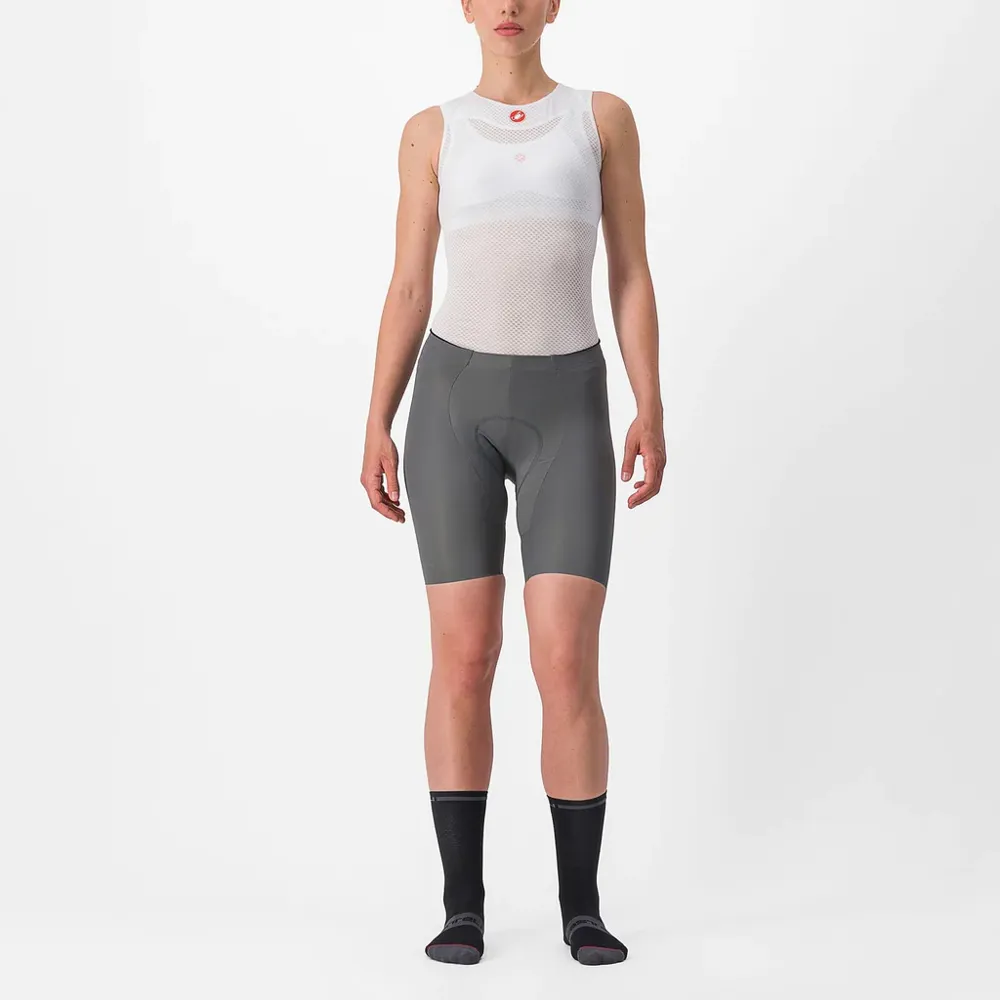 uPRISE Bikes Castelli Free Aero RC Women's Lycra Shorts - Gunal Grey | Price match, 365 day return s, 18-Month Warranty, Finance Available & Free UK Delivery