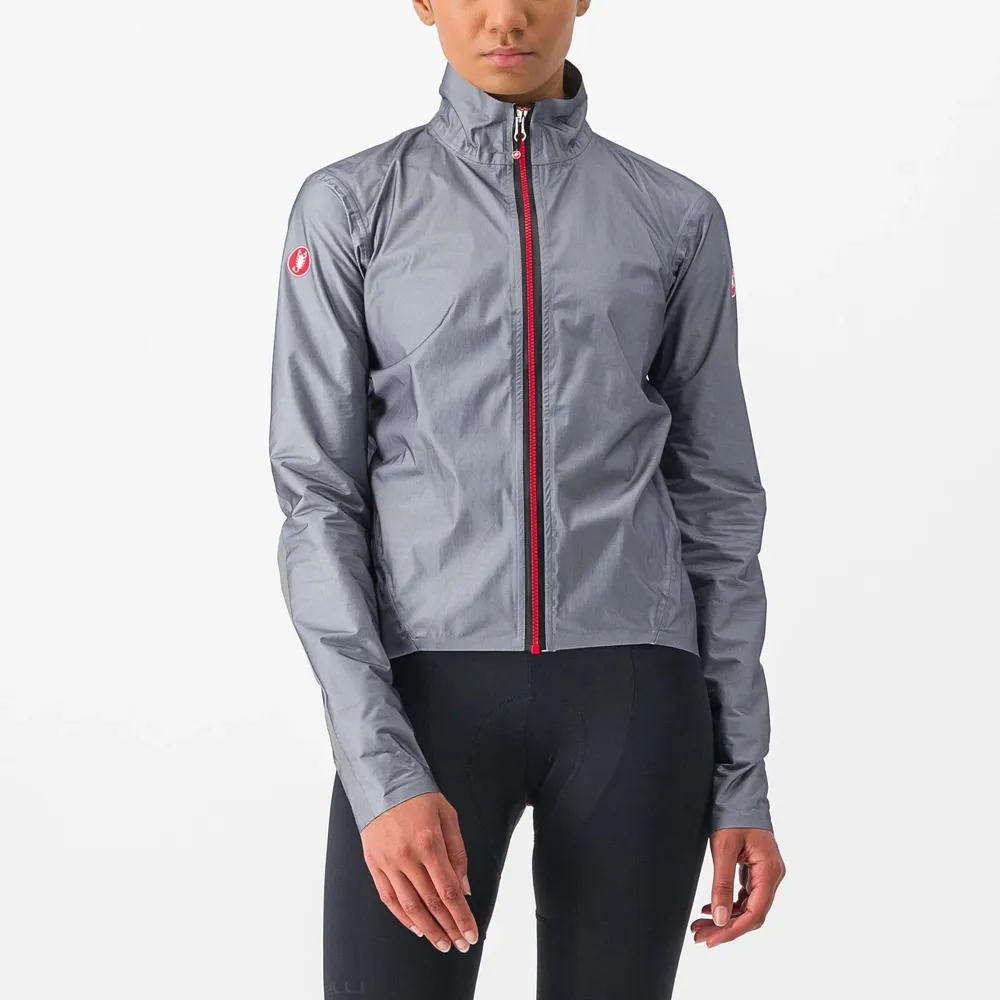 uPRISE Bikes Castelli Tempesta Lite Women's Windproof Jacket - Grey | Price match, 365 day return s, 18-Month Warranty, Finance Available & Free UK Delivery
