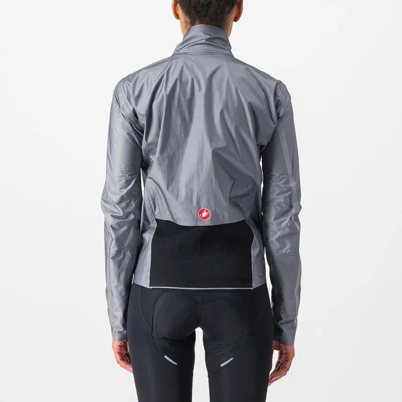Castelli Tempesta Lite Women's Windproof Jacket - Grey-1