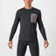 Castelli Unlimited Merino Long Sleeve Men's T-Shirt - Black/Nickel Grey