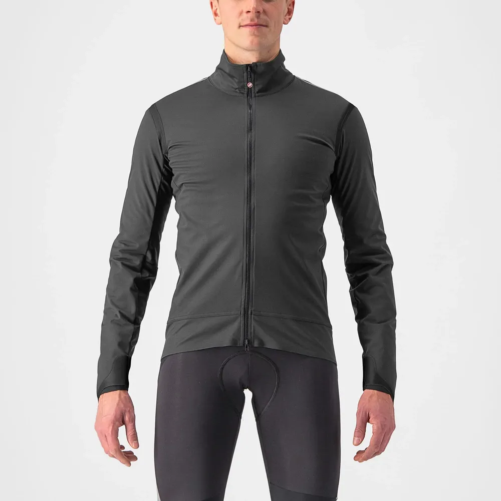 uPRISE Bikes Castelli Alpha Ultimate Insulated Men's Jacket - Dark Grey/Black | Price match, 365 day return s, 18-Month Warranty, Finance Available & Free UK Delivery