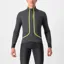 Castelli Flight Jacket Air Men's Jacket - Dark Grey/Electric Lime