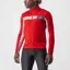 Castelli Mortirolo 6S Men's Jacket - Red/Silver Grey/Silver Reflex