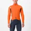 Castelli Perfetto RoS 2 Waterproof Men's Jacket - Red Orange/Dark Grey