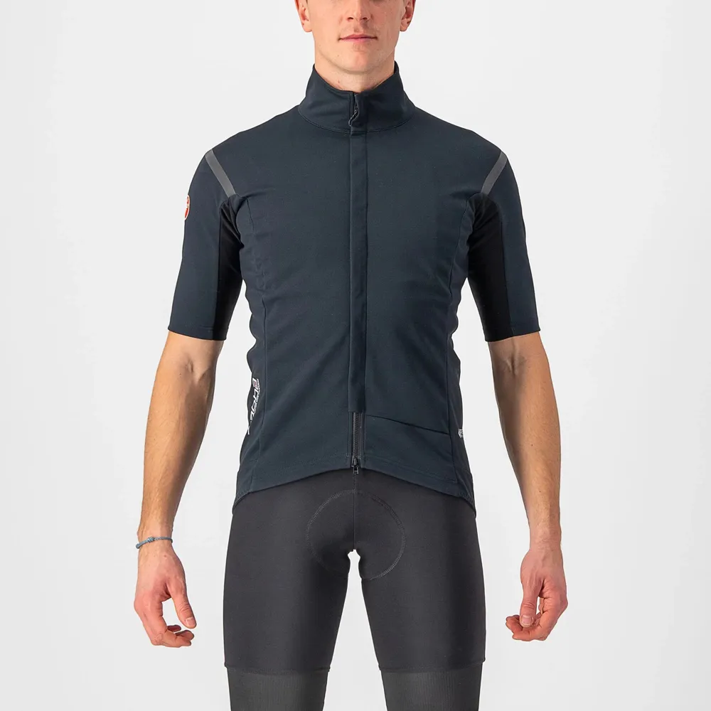 uPRISE Bikes Castelli Gabba RoS 2 Men's Short Sleeve Jersey - Black/Black Reflex | Price match, 365 day return s, 18-Month Warranty, Finance Available & Free UK Delivery