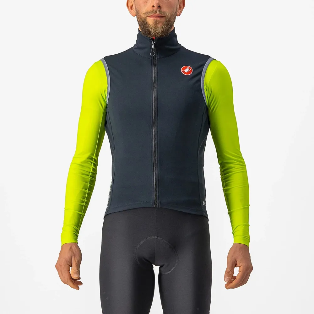 uPRISE Bikes Castelli Perfetto RoS 2 Men's Vest - Light Black | Price match, 365 day return s, 18-Month Warranty, Finance Available & Free UK Delivery