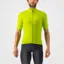 Castelli Pro Thermal Mid Men's Short Sleeve Jersey - Electric Lime