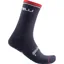 Castelli Quindici Soft Merino 15 Men's Socks - Dark Blue