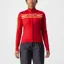 Castelli Unlimited Thermal Women's Long Sleeve Jersey - Dark Red
