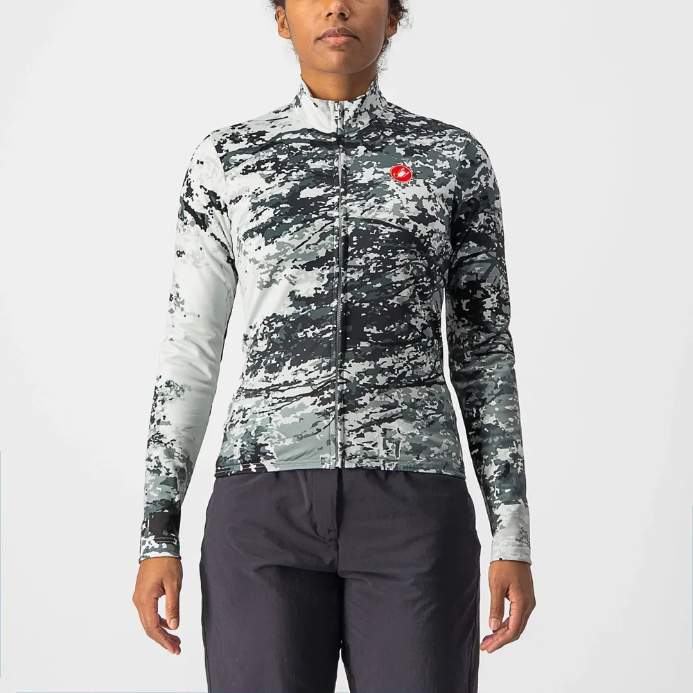 uPRISE Bikes Castelli Unlimited Thermal Women's Long Sleeve Jersey - Birch Green | Price match, 365 day return s, 18-Month Warranty, Finance Available & Free UK Delivery