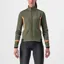 Castelli Dinamica 2 Women's Jacket - Military Green/Melon