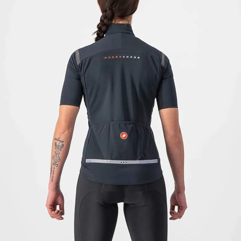 Castelli Gabba RoS 2 Women's Short Sleeve Jersey - Light Black/Black-1