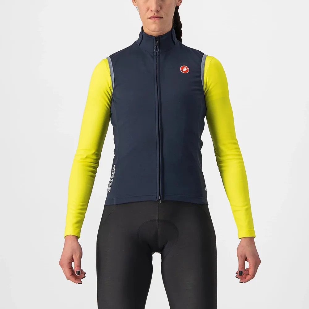 uPRISE Bikes Castelli Perfetto RoS 2 Women's Vest - Savile Blue | Price match, 365 day return s, 18-Month Warranty, Finance Available & Free UK Delivery