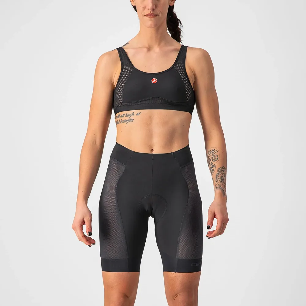 uPRISE Bikes Castelli Insider Women's Lycra Shorts - Black | Price match, 365 day return s, 18-Month Warranty, Finance Available & Free UK Delivery