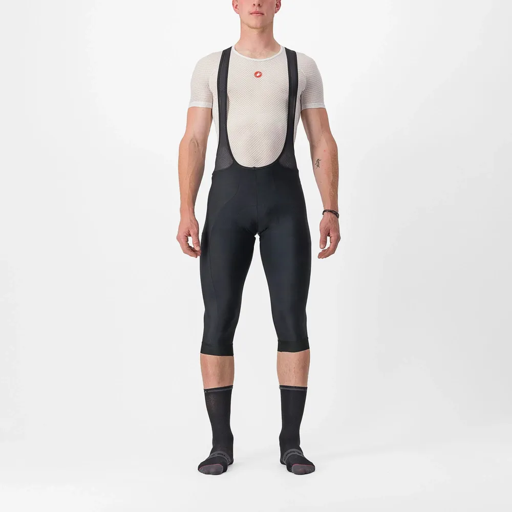 uPRISE Bikes Castelli Entrata 2 Men's Bib Knickers - Black | Price match, 365 day returns, 18-Month Warranty, Finance Available & Free UK Delivery