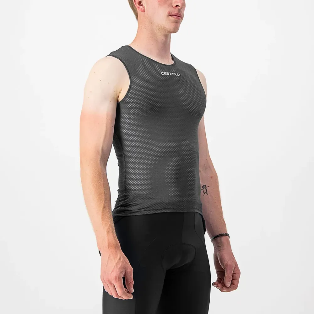 uPRISE Bikes Castelli Pro Mesh 2.0 Sleeveless Men's Base Layer - Black | Price match, 365 day return s, 18-Month Warranty, Finance Available & Free UK Delivery