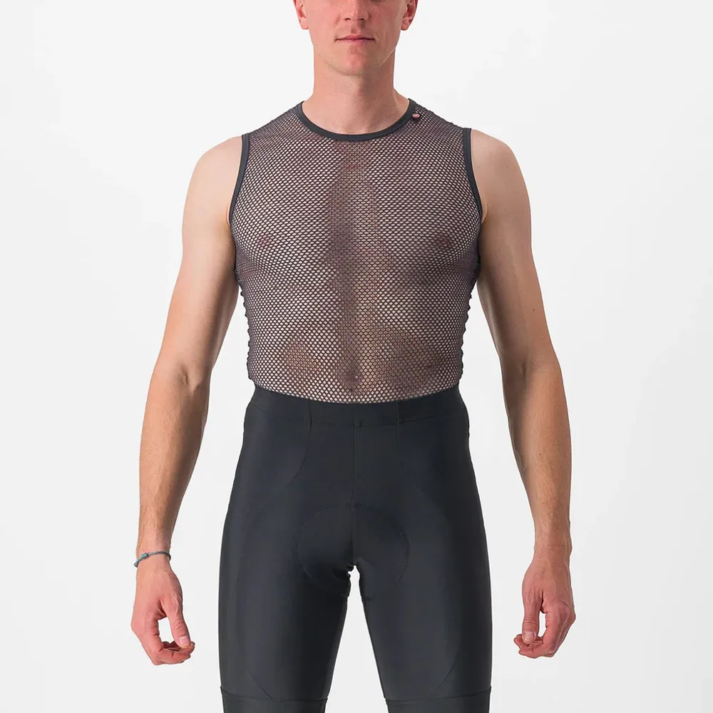 uPRISE Bikes Castelli Miracolo Wool Men's Sleeveless Base Layer - Grey | Price match, 365 day return s, 18-Month Warranty, Finance Available & Free UK Delivery
