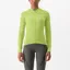 Castelli Anima 4 Women's Long Sleeve Jersey - Bright Lime