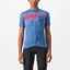 Castelli Unlimited Sentiero 2 Women's Short Sleeve Jersey - Mediterranean Blue