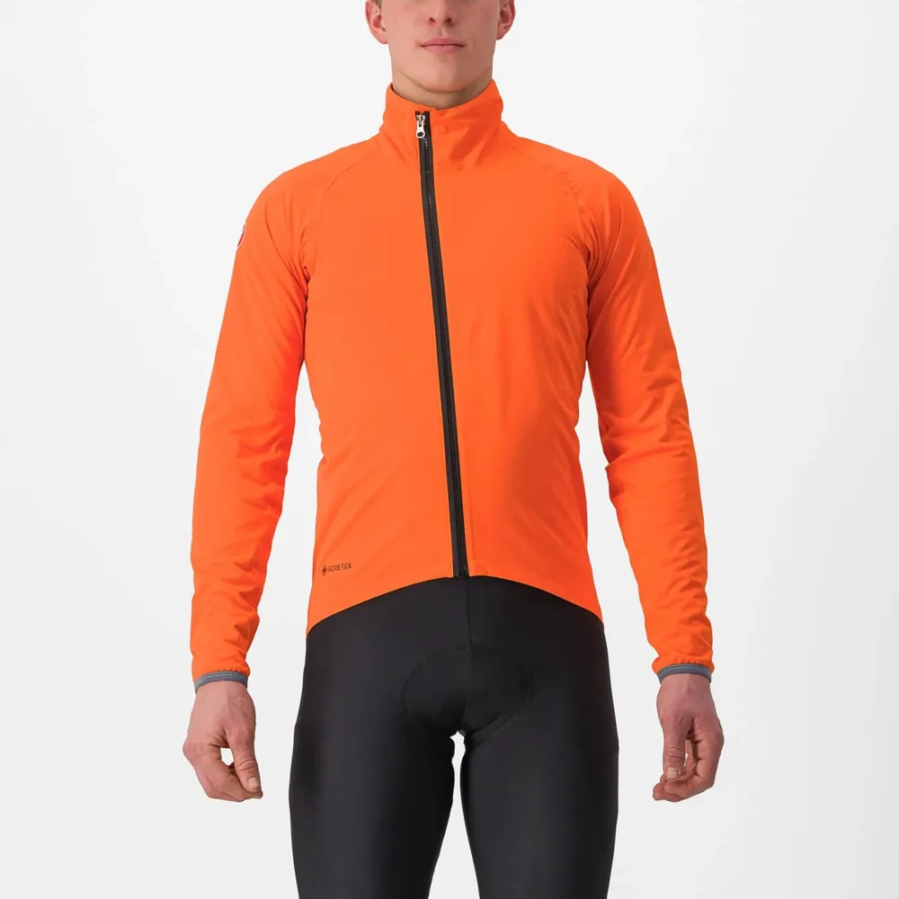 uPRISE Bikes Castelli Gavia Lite Men's Waterproof Jacket - Brilliant Orange | Price match, 365 day return s, 18-Month Warranty, Finance Available & Free UK Delivery