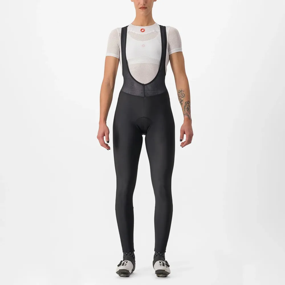 uPRISE Bikes Castelli Entrata Women's Bib Tights - Black | Price match, 365 day return s, 18-Month Warranty, Finance Available & Free UK Delivery