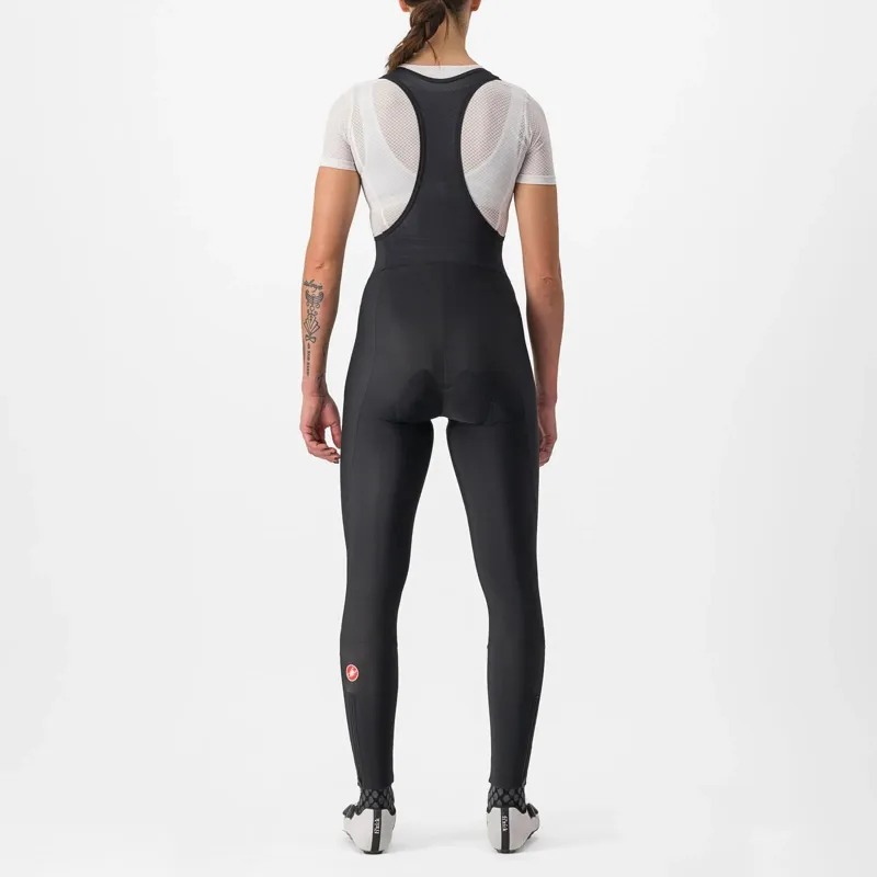 Castelli Entrata Women's Bib Tights - Black-1