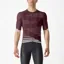 Castelli Climber's 4.0 Men's Short Sleeve Jersey -  Deep Bordeaux/Silver Moon