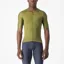 Castelli Espresso Men's Short Sleeve Jersey - Sage/Electric Lime
