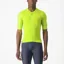 Castelli Espresso Men's Short Sleeve Jersey - Electric Lime/Deep Green