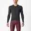 Castelli Espresso Men's Long Sleeve Jersey - Light Black/Dark Grey
