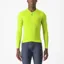 Castelli Espresso Men's Long Sleeve Jersey - Electric Lime/Deep Green