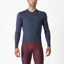 Castelli Espresso Men's Long Sleeve Jersey - Belgian Blue/Silver Moon