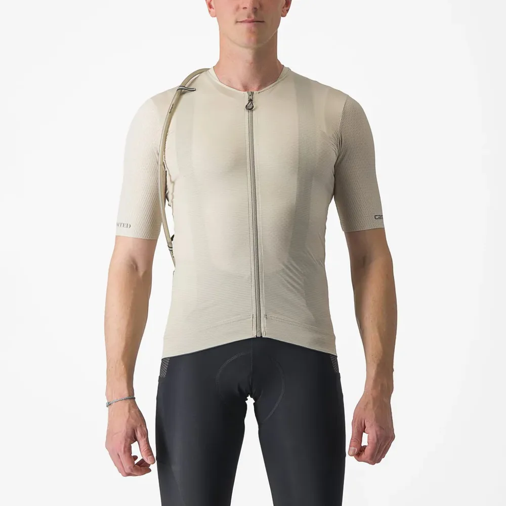 uPRISE Bikes Castelli Unlimited Pro Men's Short Sleeve Jersey - Silver Moon | Price match, 365 day return s, 18-Month Warranty, Finance Available & Free UK Delivery