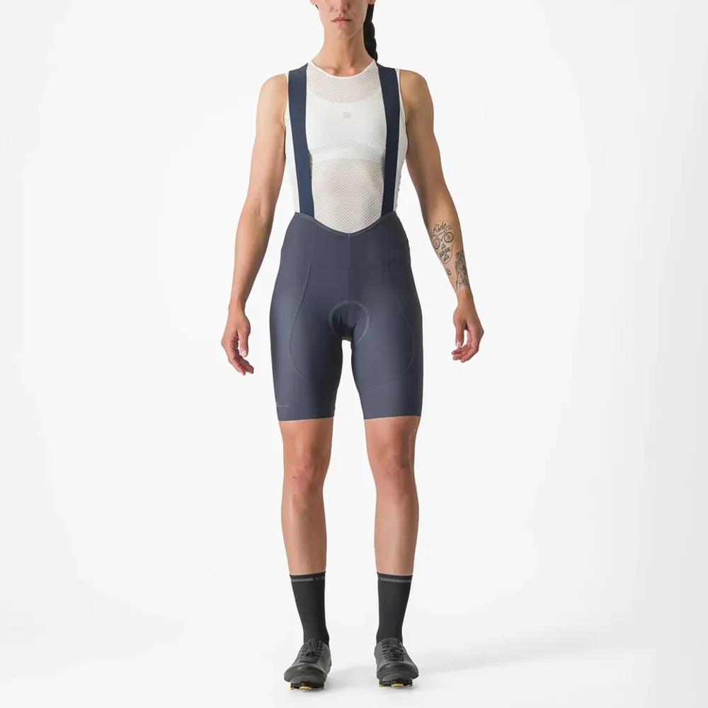 uPRISE Bikes Castelli Espresso DT Women's Bib Shorts - Twilight Blue | Price match, 365 day return s, 18-Month Warranty, Finance Available & Free UK Delivery