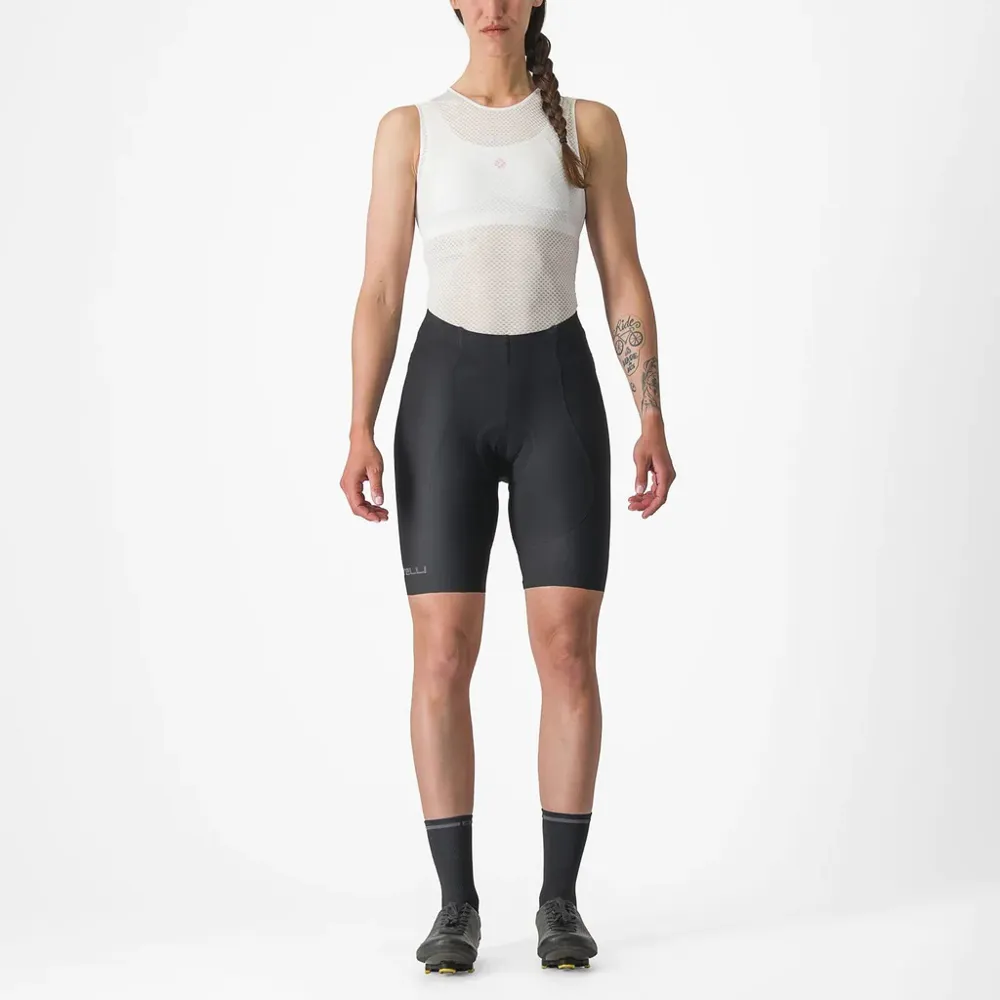 uPRISE Bikes Castelli Espresso Women's Lycra Shorts - Black | Price match, 365 day return s, 18-Month Warranty, Finance Available & Free UK Delivery