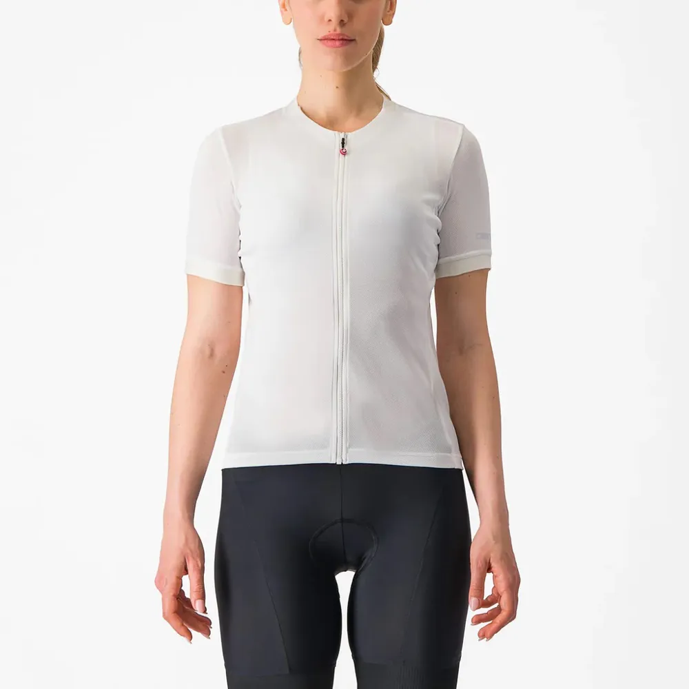 uPRISE Bikes Castelli Libera Women's Short Sleeve Jersey - Ivory | Price match, 365 day return s, 18-Month Warranty, Finance Available & Free UK Delivery