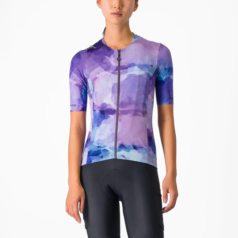 uPRISE Bikes Castelli Unlimited Pro Women's Short Sleeve Jersey - Purple | Price match, 365 day return s, 18-Month Warranty, Finance Available & Free UK Delivery