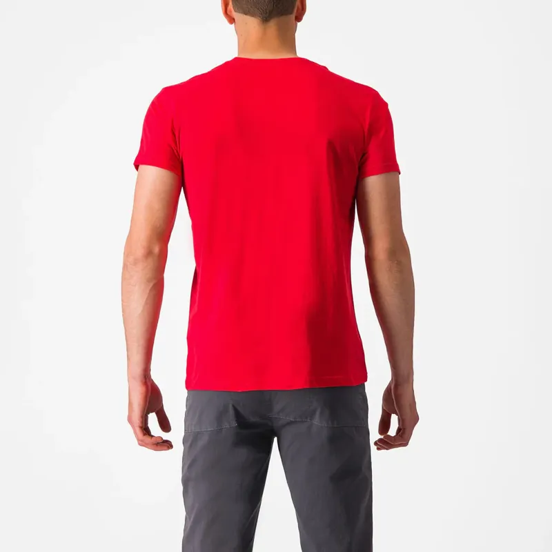 Castelli Classico Men's T-Shirt - Red-1