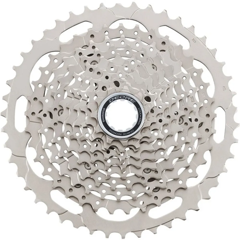 uPRISE Bikes Shimano CS-M4100 Deore 10-speed Cassette - 11-46T | Price match, 365 day return s, 18-Month Warranty, Finance Available & Free UK Delivery
