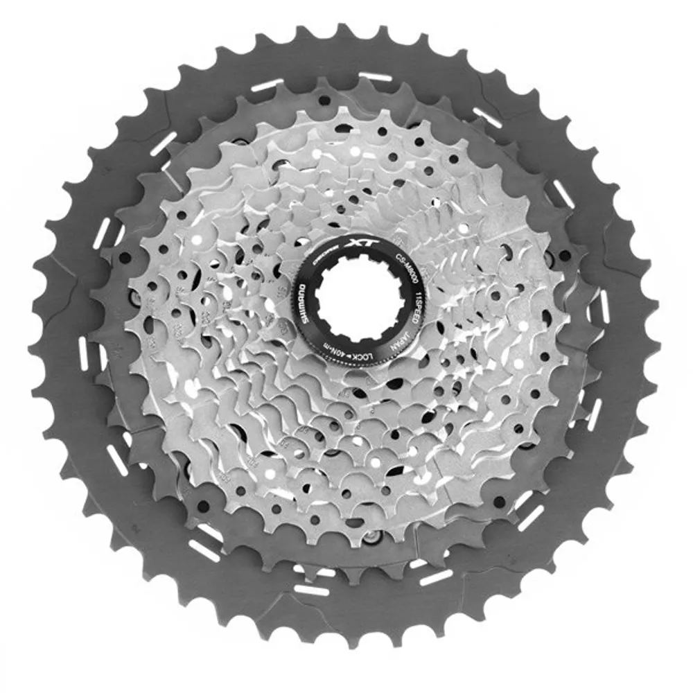 uPRISE Bikes Shimano CS-M8000 XT 11-speed Cassette - 11-46T | Price match, 365 day return s, 18-Month Warranty, Finance Available & Free UK Delivery