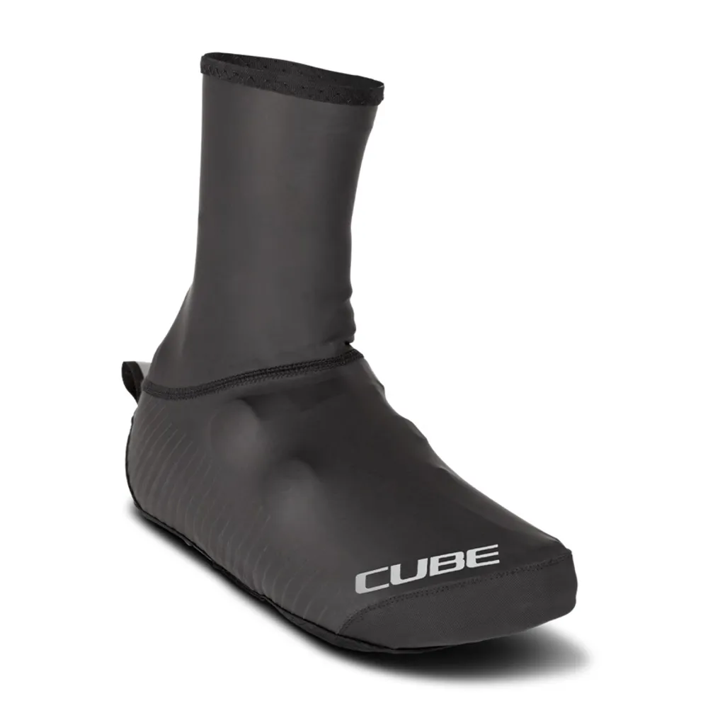 uPRISE Bikes Cube Rain Shoe Covers - Black | Price match, 365 day return s, 18-Month Warranty, Finance Available & Free UK Delivery