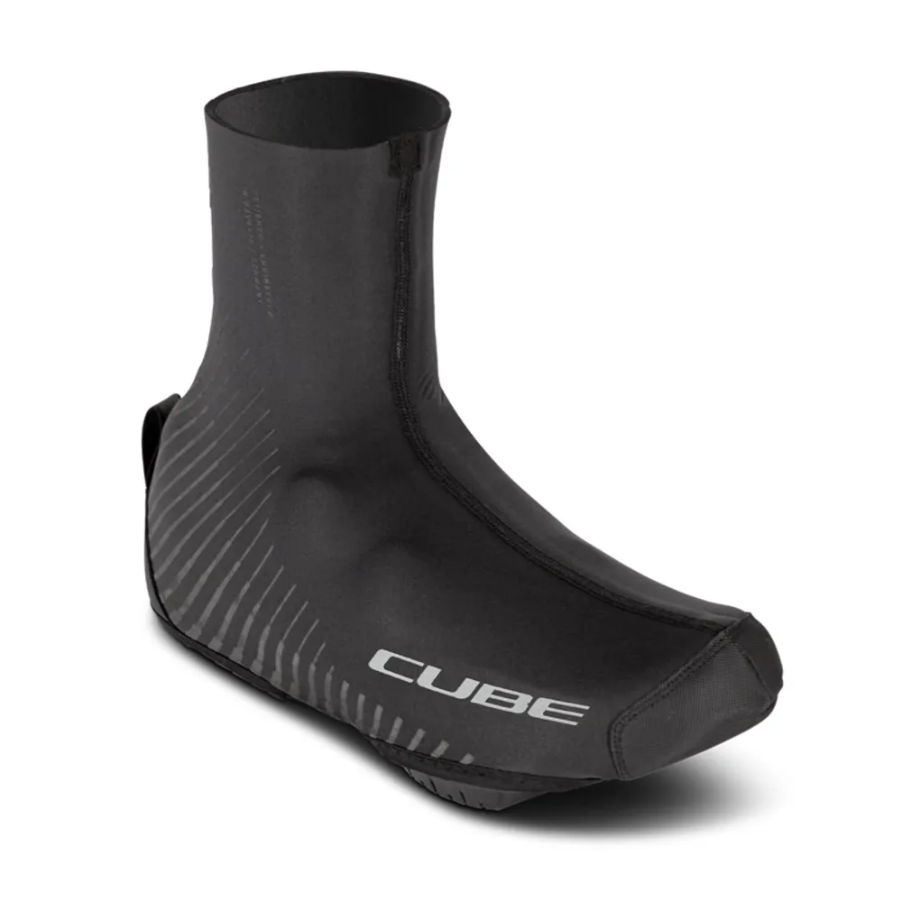 uPRISE Bikes Cube Neoprene MTB Overshoes - Black | Price match, 365 day return s, 18-Month Warranty, Finance Available & Free UK Delivery