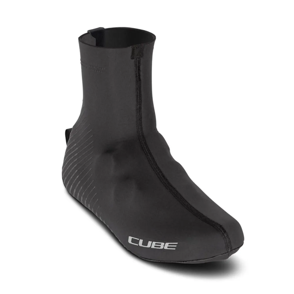 uPRISE Bikes Cube Neoprene Road Overshoes - Black | Price match, 365 day return s, 18-Month Warranty, Finance Available & Free UK Delivery