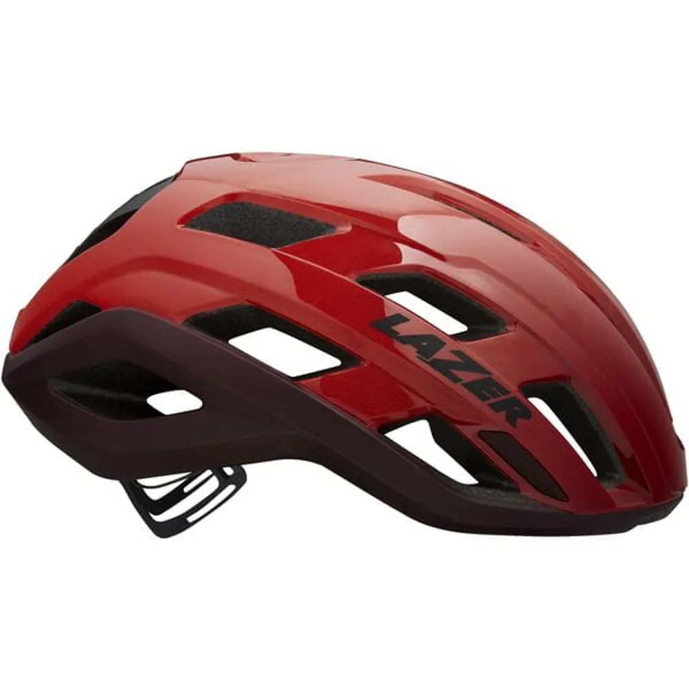 uPRISE Bikes Lazer Strada KinetiCore Road Helmet - Red | Price match, 365 day return s, 18-Month Warranty, Finance Available & Free UK Delivery